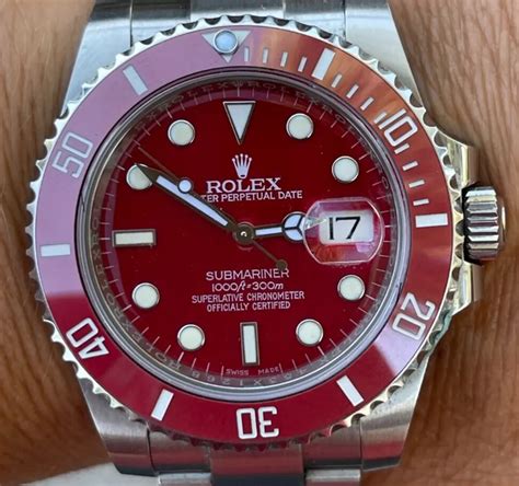 emas rolex submariner|Rolex Submariner red sub.